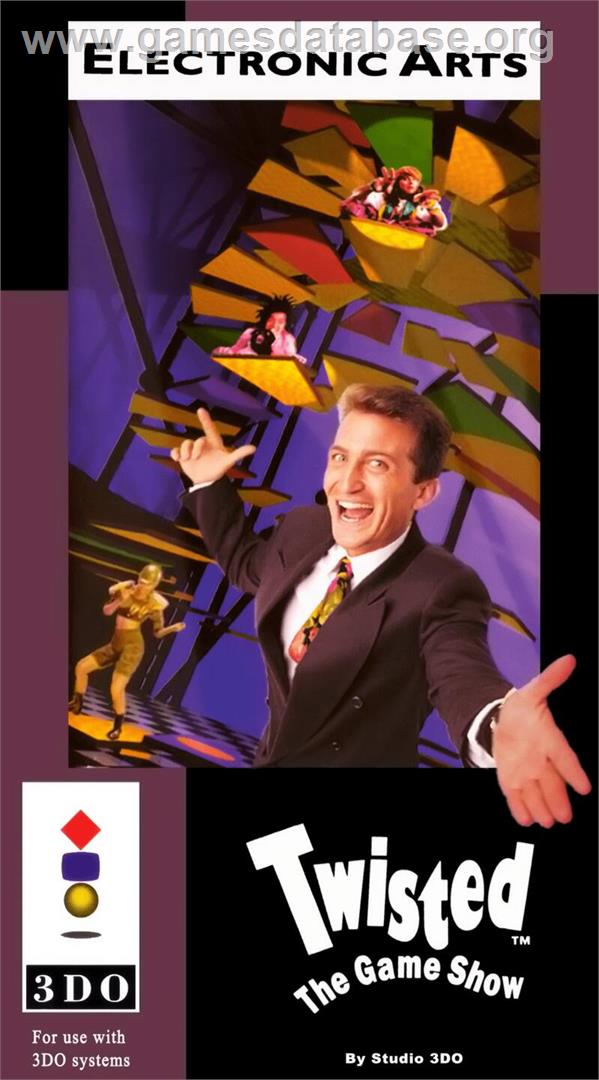 Twisted - The Game Show - Panasonic 3DO - Artwork - Box