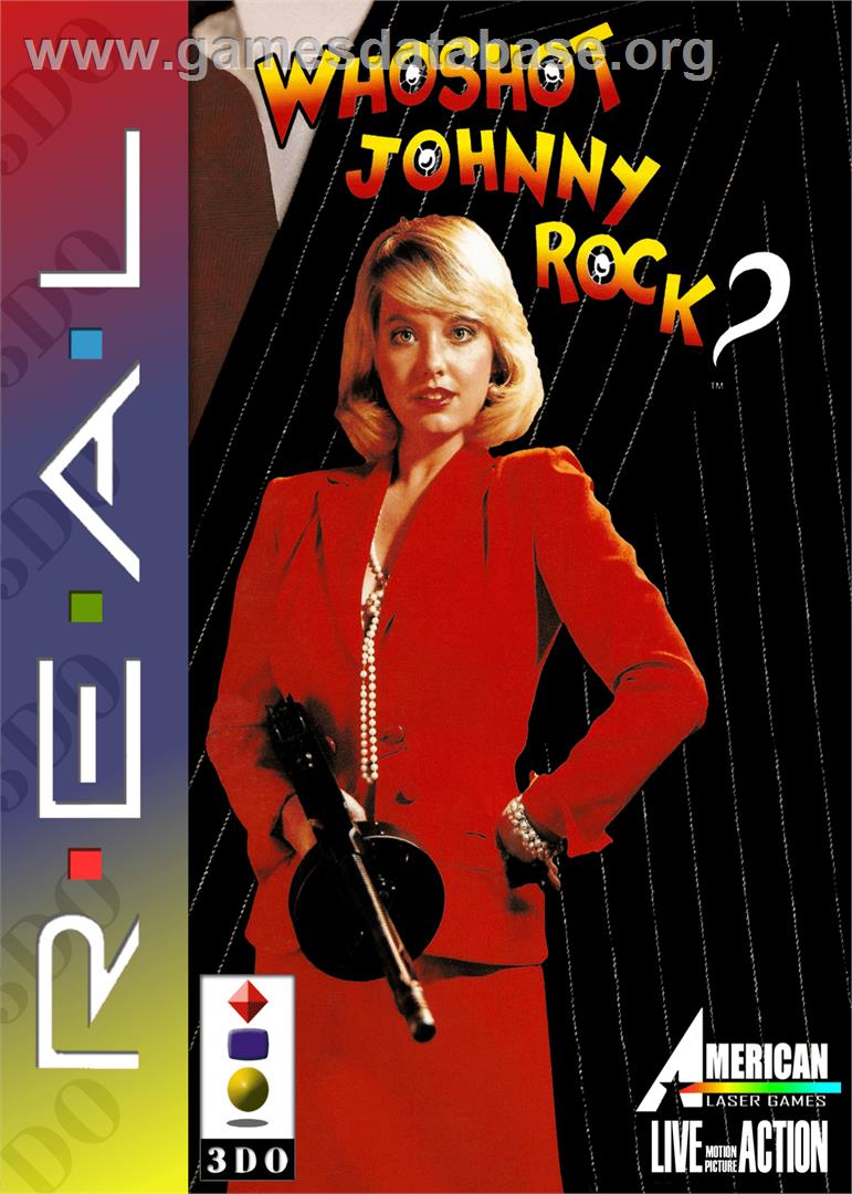 Who Shot Johnny Rock? v1.6 - Panasonic 3DO - Artwork - Box