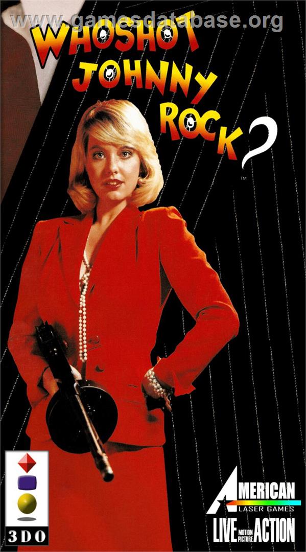 Who Shot Johnny Rock - Panasonic 3DO - Artwork - Box