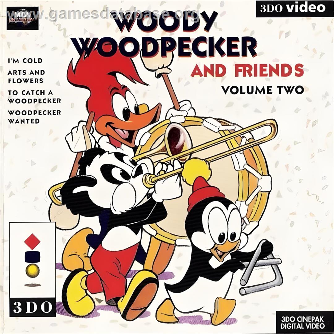Woody Woodpecker And Friends - Volume Two - Panasonic 3DO - Artwork - Box