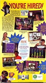 Box back cover for Club 3do - Station Invasion on the Panasonic 3DO.