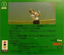 Box back cover for Espn Golf - Lower Your Score With Tom Kite - Shot Making on the Panasonic 3DO.