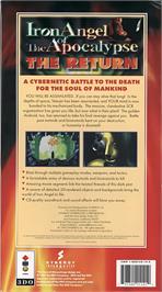 Box back cover for Iron Angel Of The Apocalypse - The Return on the Panasonic 3DO.