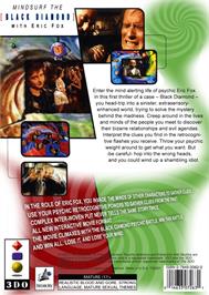 Box back cover for Psychic Detective on the Panasonic 3DO.