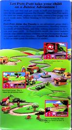 Box back cover for Putt- Putt Joins The Parade on the Panasonic 3DO.
