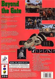 Box back cover for Shock Wave 2 - Beyond The Gate on the Panasonic 3DO.