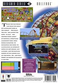 Box back cover for Theme Park on the Panasonic 3DO.