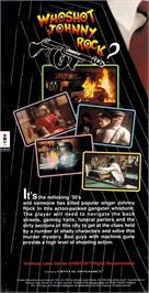 Box back cover for Who Shot Johnny Rock? v1.6 on the Panasonic 3DO.