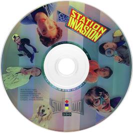 Cartridge artwork for Club 3do - Station Invasion on the Panasonic 3DO.