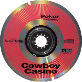 Cartridge artwork for Cowboy Casino on the Panasonic 3DO.