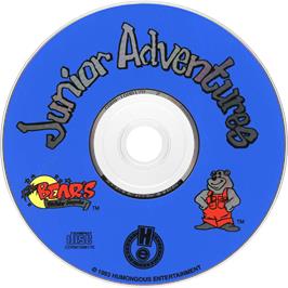 Cartridge artwork for Fatty Bear's Birthday Surprise on the Panasonic 3DO.