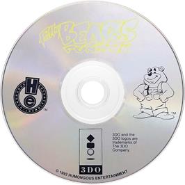 Cartridge artwork for Fatty Bear's Fun Pack on the Panasonic 3DO.