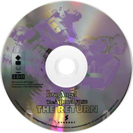 Cartridge artwork for Iron Angel Of The Apocalypse - The Return on the Panasonic 3DO.