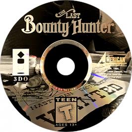 Cartridge artwork for Last Bounty Hunter, The on the Panasonic 3DO.