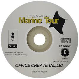 Cartridge artwork for Marine Tour - Diving Spot Guide on the Panasonic 3DO.