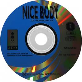 Cartridge artwork for Nice Body All-Star Suiei Taikai on the Panasonic 3DO.