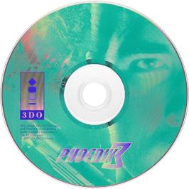 Cartridge artwork for Phoenix 3 on the Panasonic 3DO.