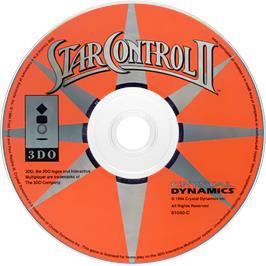 Cartridge artwork for Star Control 2 on the Panasonic 3DO.