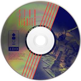 Cartridge artwork for Star Fighter on the Panasonic 3DO.