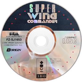Cartridge artwork for Super Wing Commander on the Panasonic 3DO.
