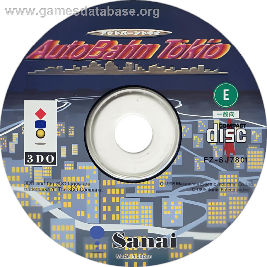 Autobahn Tokio - Panasonic 3DO - Artwork - Cartridge