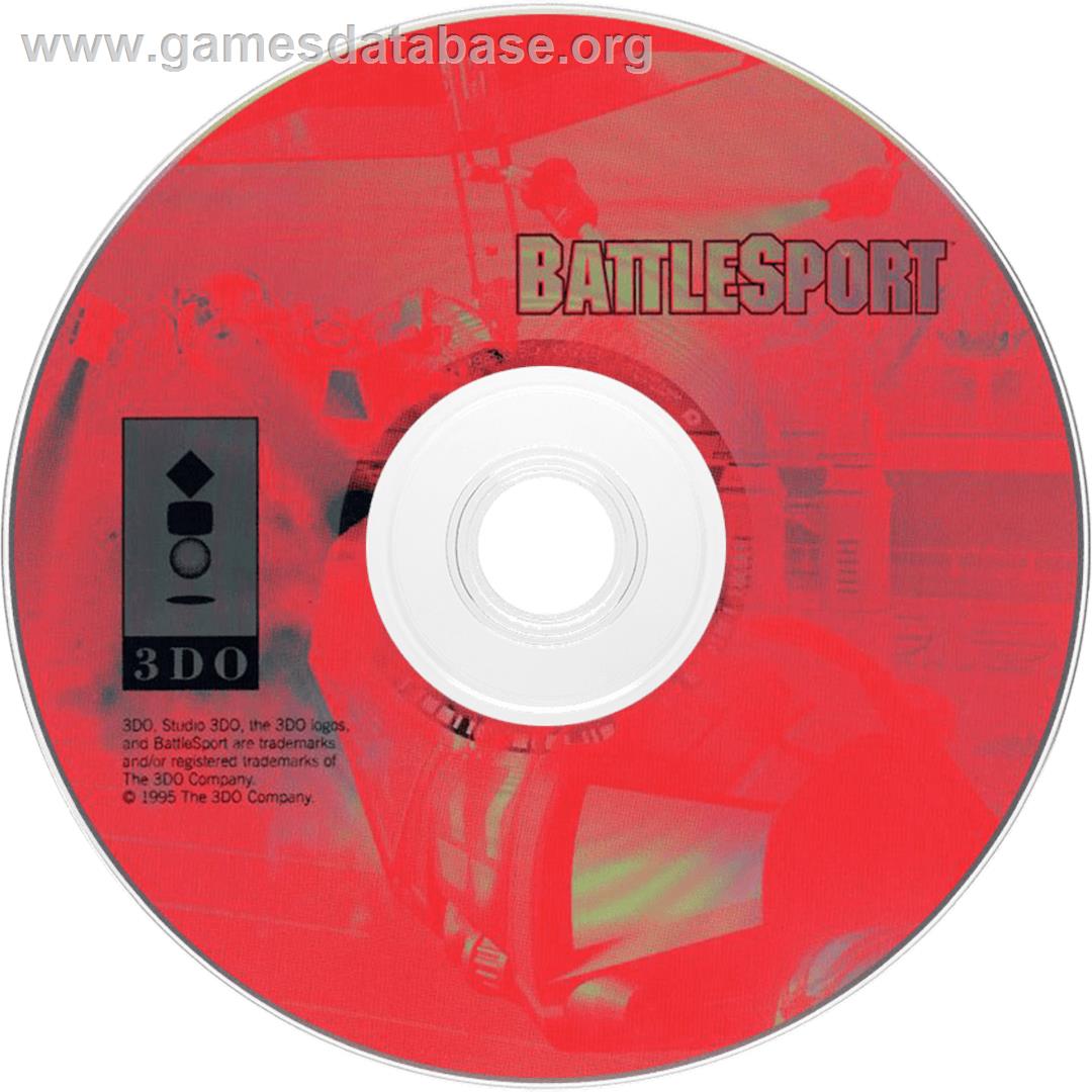 Battlesport - Panasonic 3DO - Artwork - Cartridge