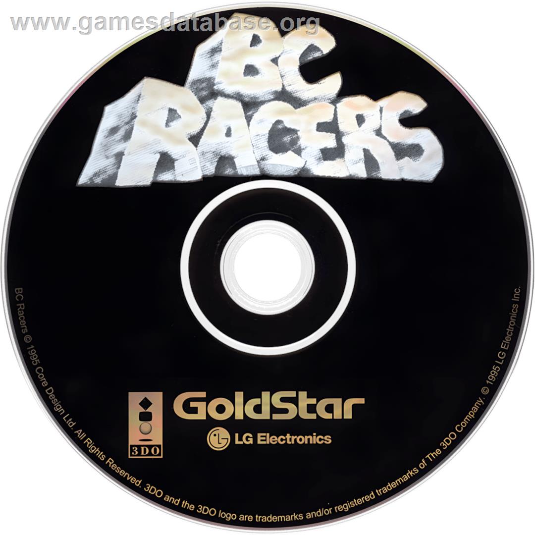 Bc Racers - Panasonic 3DO - Artwork - Cartridge