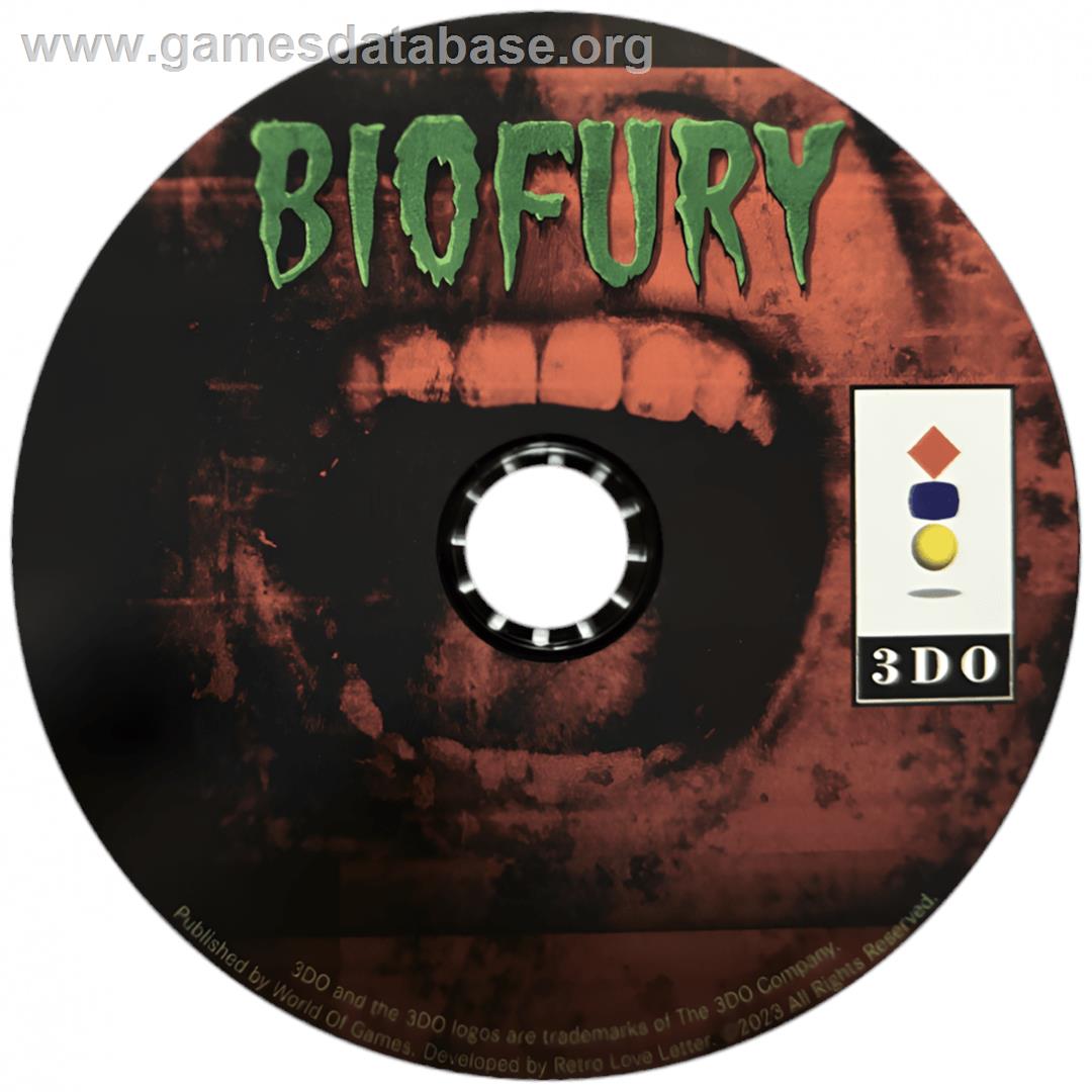 Biofury - Panasonic 3DO - Artwork - Cartridge