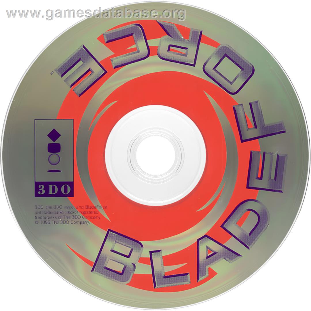 Blade Force - Panasonic 3DO - Artwork - Cartridge