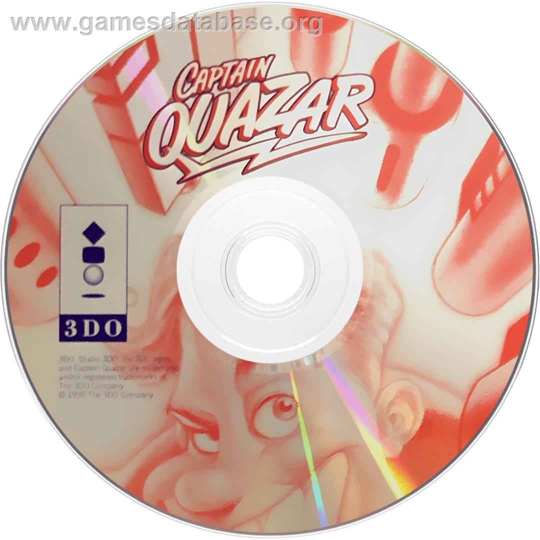 Captain Quazar - Panasonic 3DO - Artwork - Cartridge