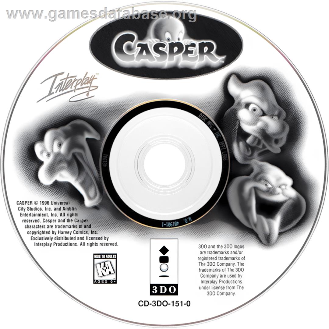 Casper - Panasonic 3DO - Artwork - Cartridge