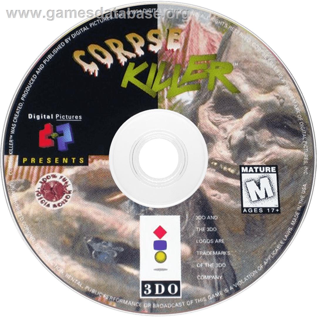 Corpse Killer - Panasonic 3DO - Artwork - Cartridge