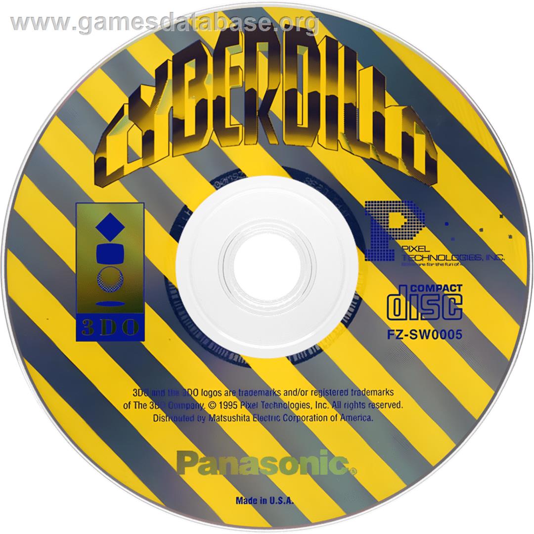 Cyberdillo - Panasonic 3DO - Artwork - Cartridge