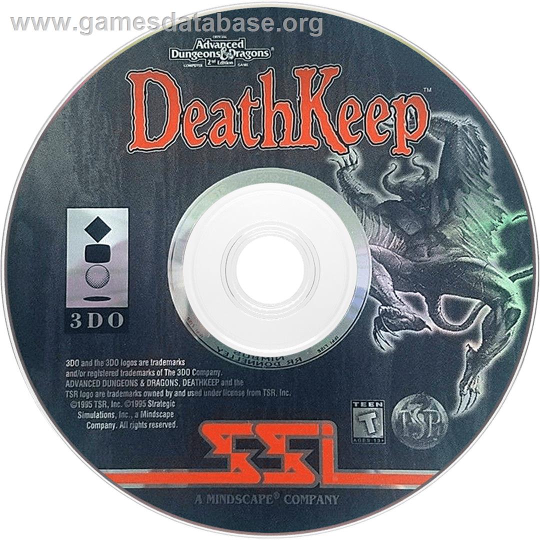 Deathkeep - Panasonic 3DO - Artwork - Cartridge
