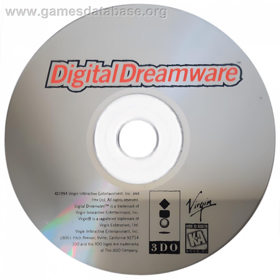Digital Dreamware - Panasonic 3DO - Artwork - Cartridge