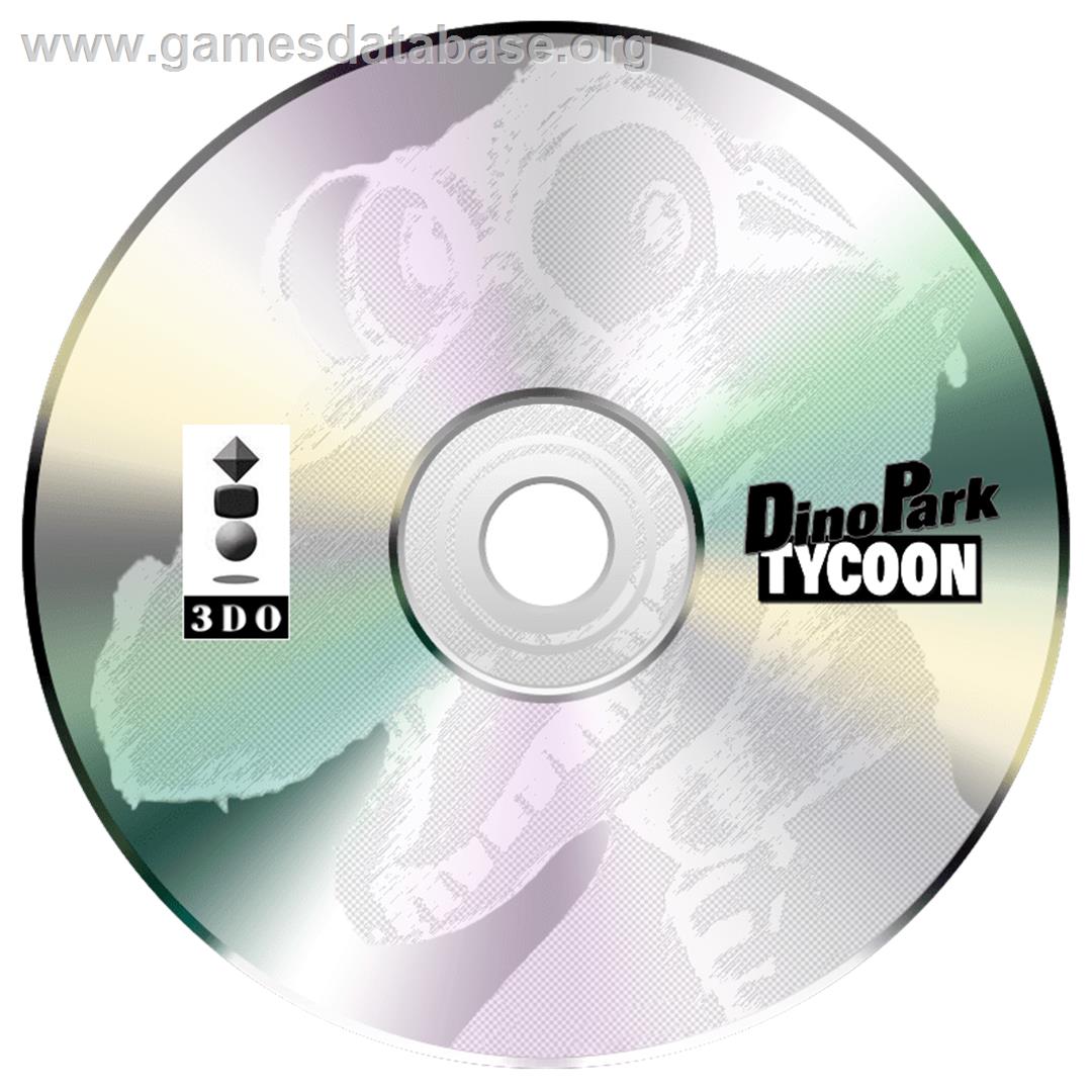 Dinopark Tycoon - Panasonic 3DO - Artwork - Cartridge