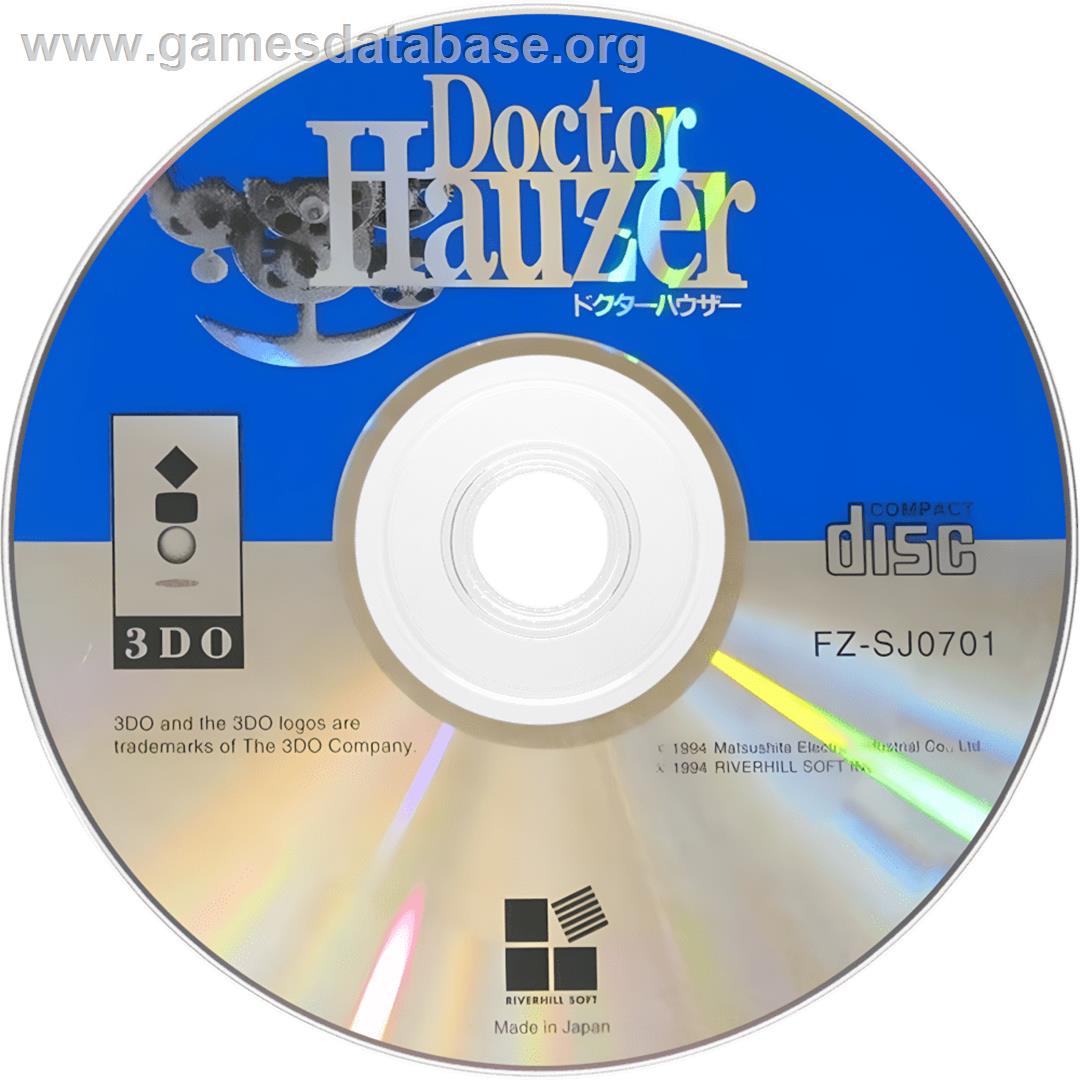 Doctor Hauzer - Panasonic 3DO - Artwork - Cartridge