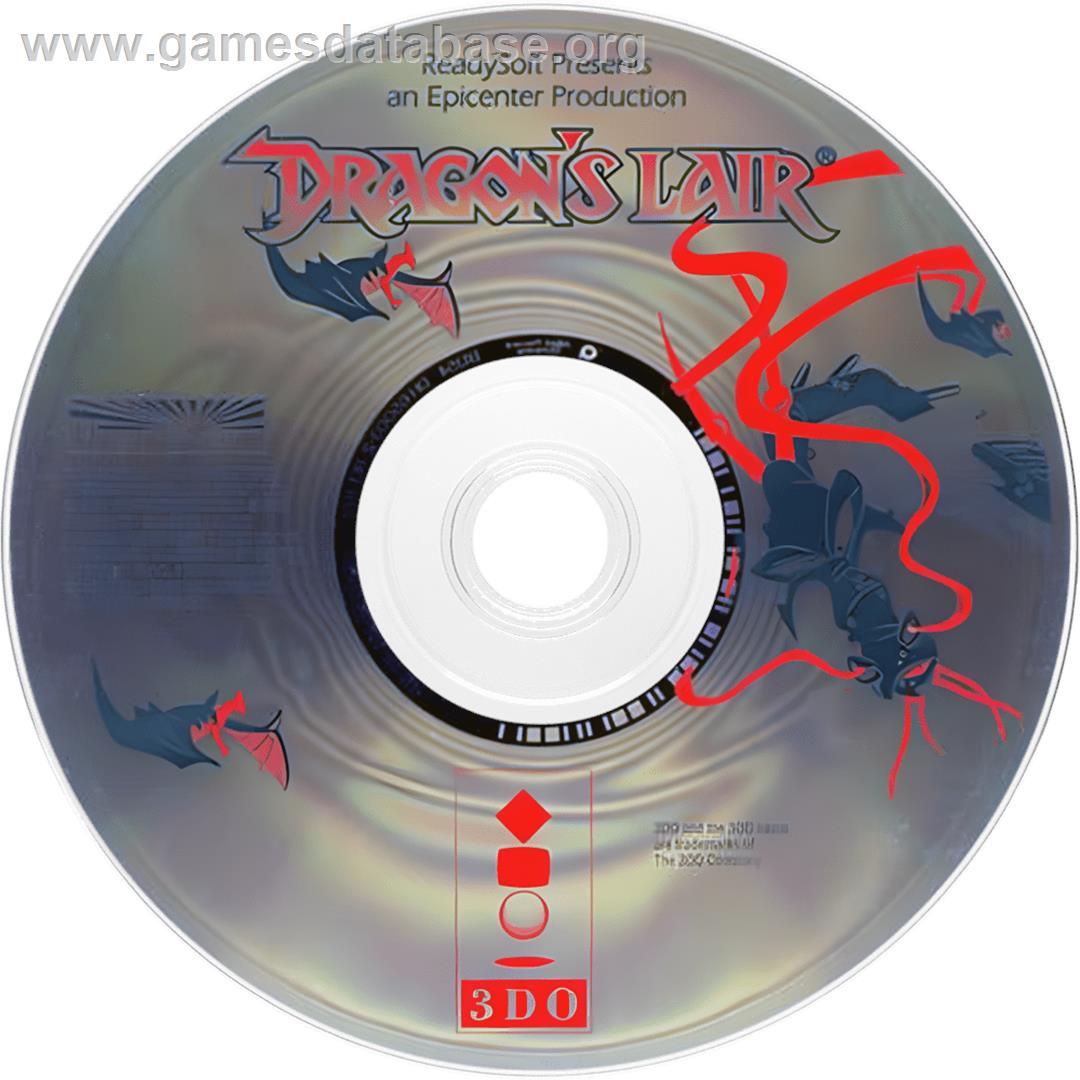 Dragon's Lair - Panasonic 3DO - Artwork - Cartridge