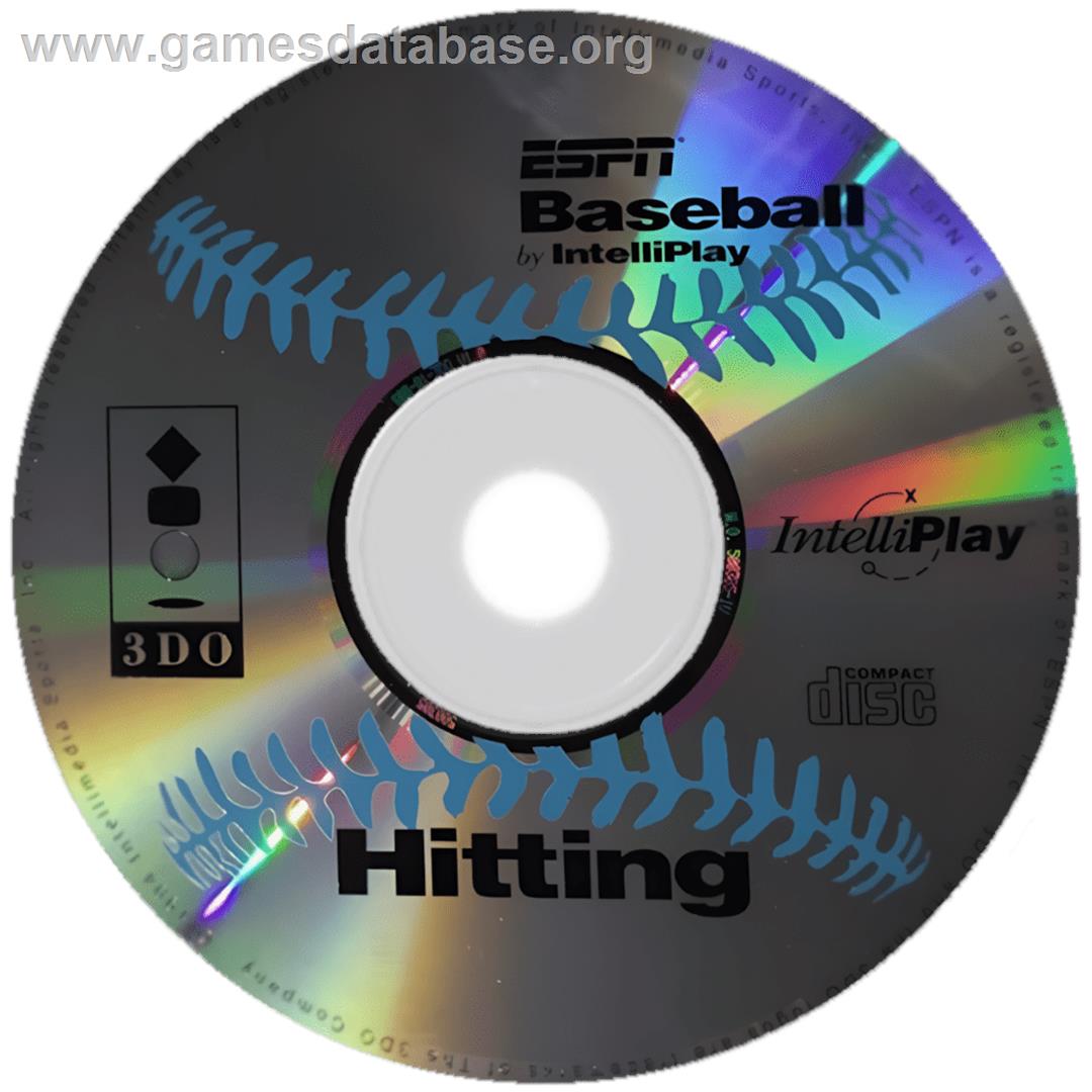 ESPN Baseball : Interactive Hitting - Panasonic 3DO - Artwork - Cartridge