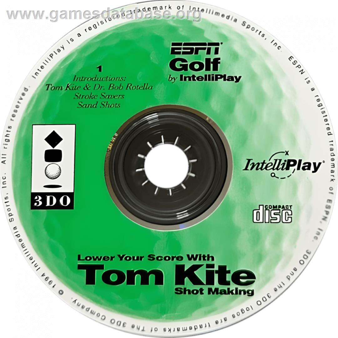 Espn Golf - Lower Your Score With Tom Kite - Shot Making - Panasonic 3DO - Artwork - Cartridge