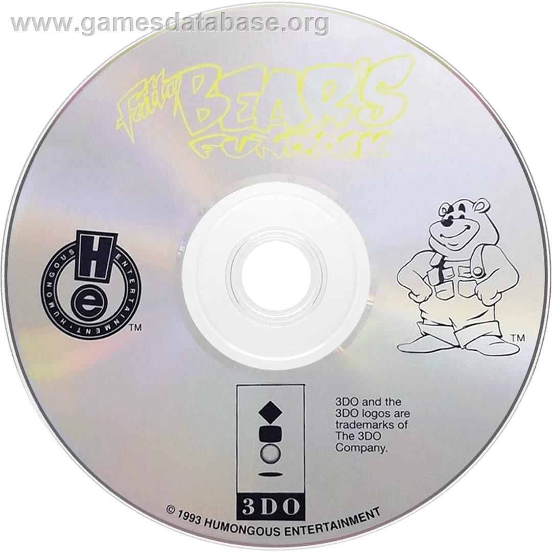 Fatty Bear's Fun Pack - Panasonic 3DO - Artwork - Cartridge