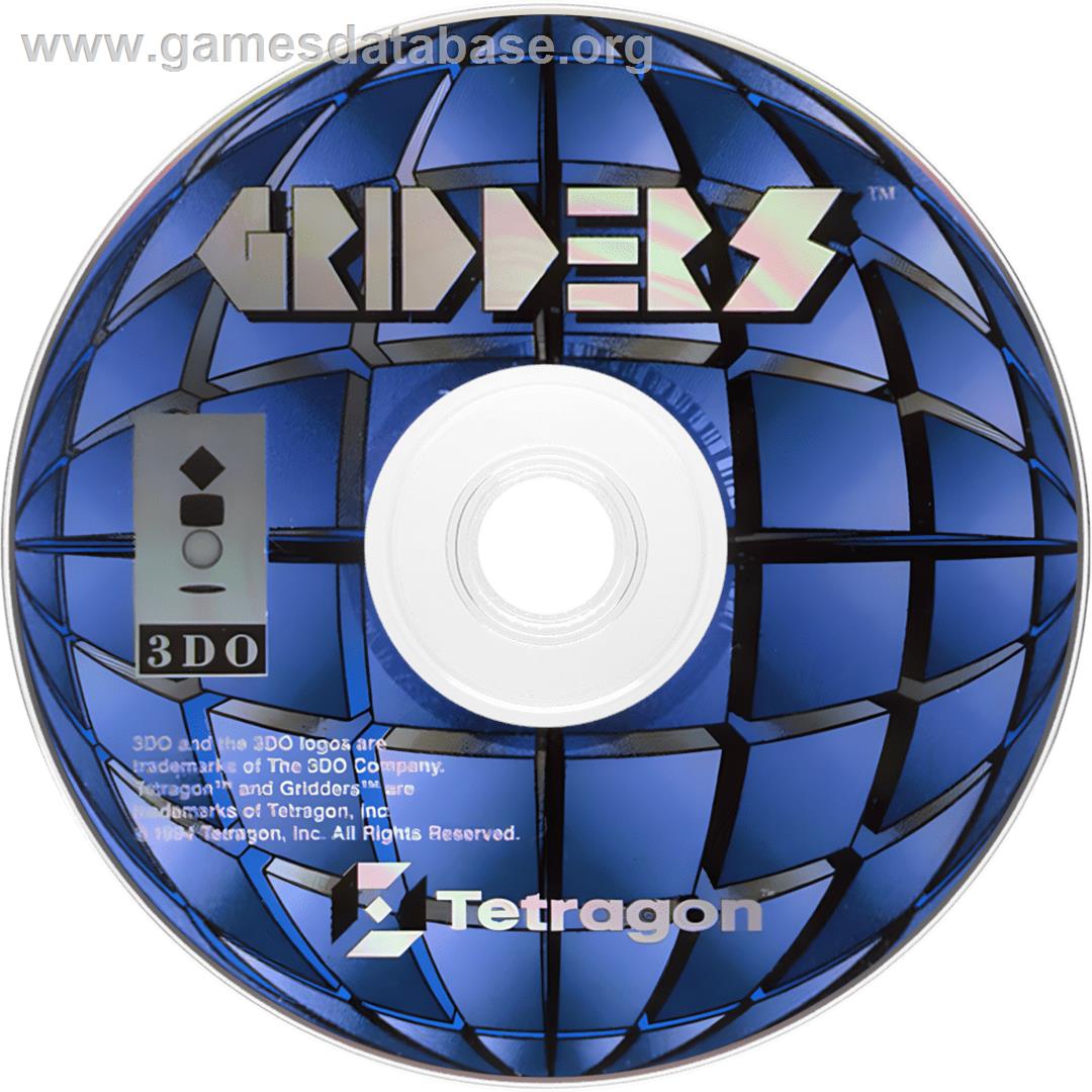 Gridders - Panasonic 3DO - Artwork - Cartridge