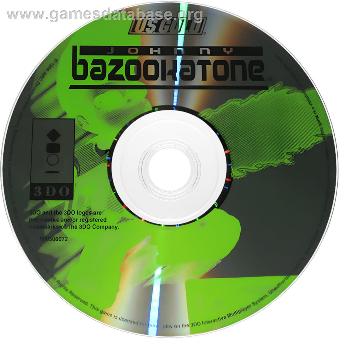 Johnny Bazookatone - Panasonic 3DO - Artwork - Cartridge