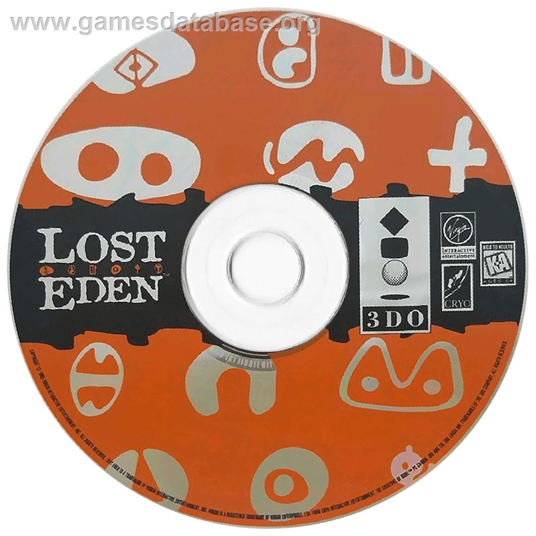 Lost Eden - Panasonic 3DO - Artwork - Cartridge