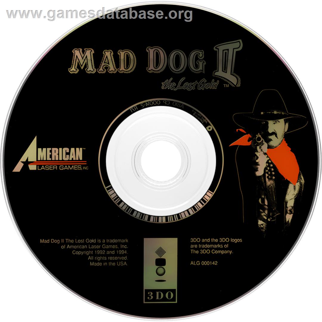 Mad Dog 2 - The Lost Gold - Panasonic 3DO - Artwork - Cartridge