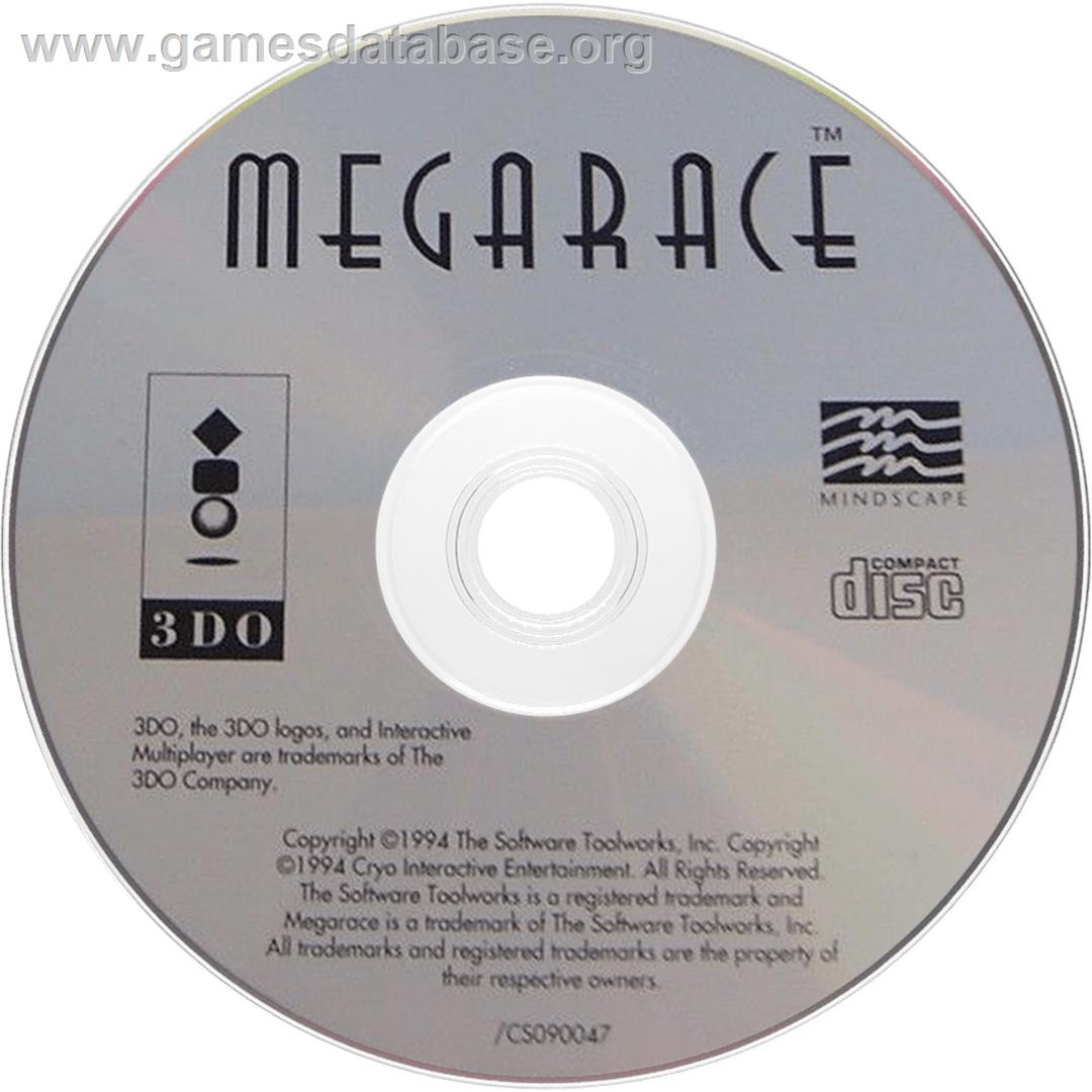 MegaRace - Panasonic 3DO - Artwork - Cartridge