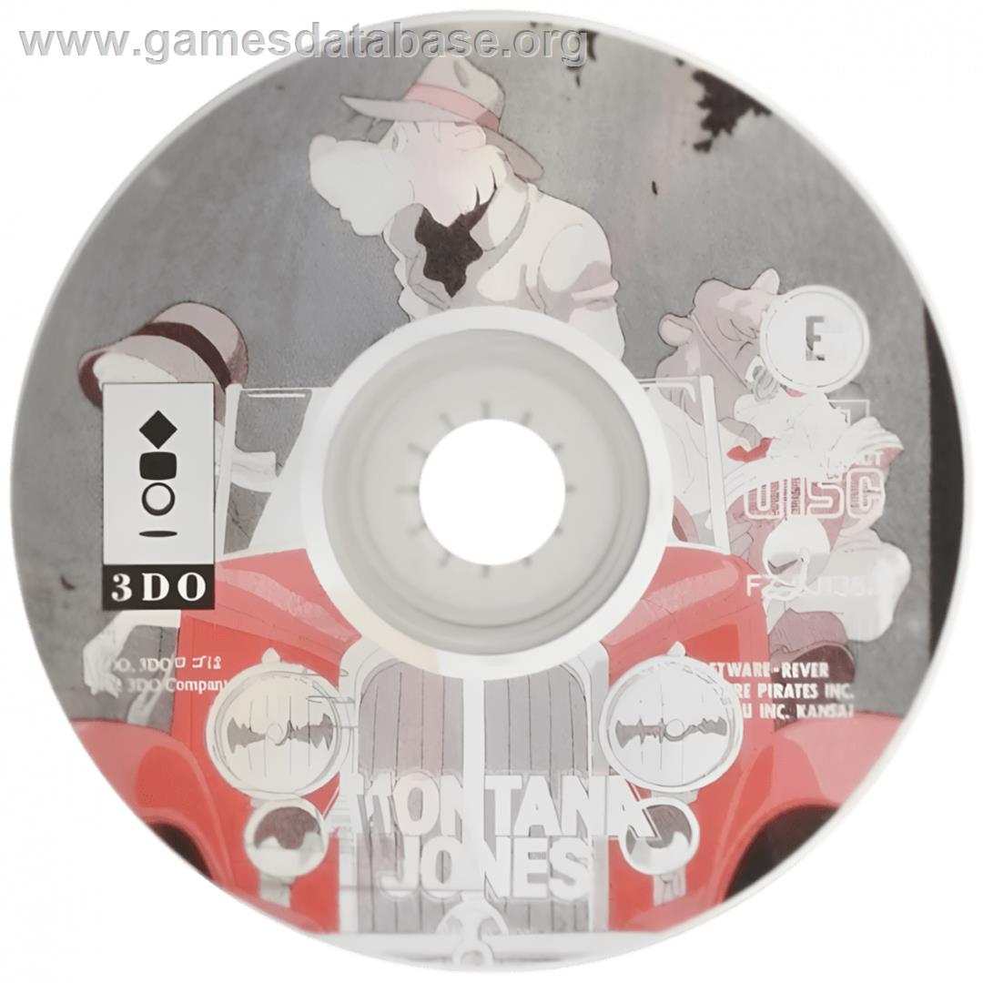Montana Jones - Panasonic 3DO - Artwork - Cartridge