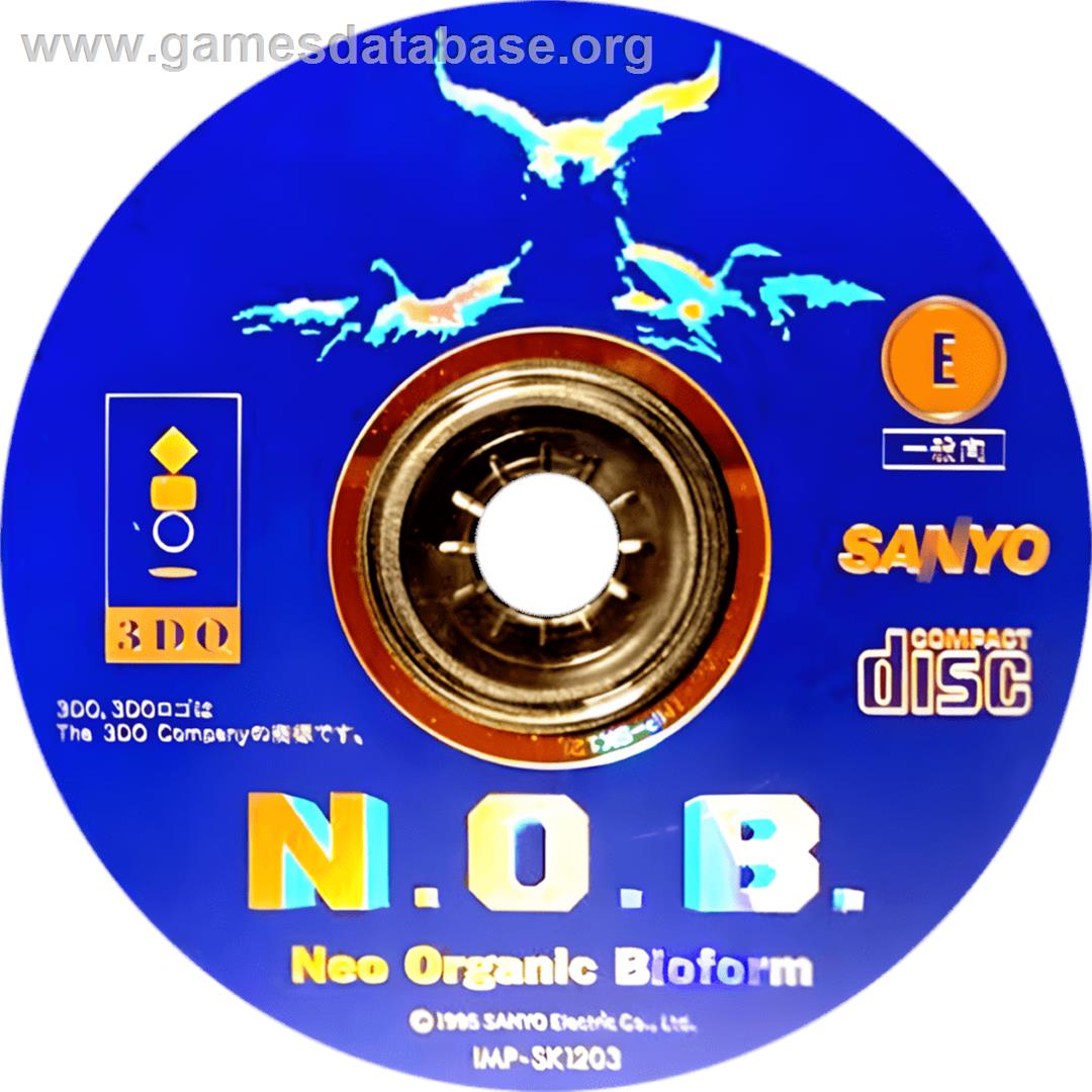 N.O.B. - Neo Organic Bioform - Panasonic 3DO - Artwork - Cartridge