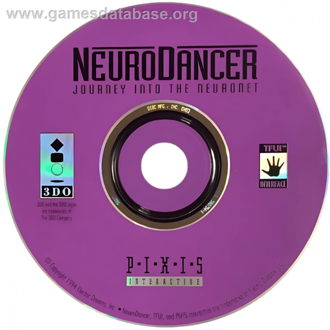 NeuroDancer - Panasonic 3DO - Artwork - Cartridge