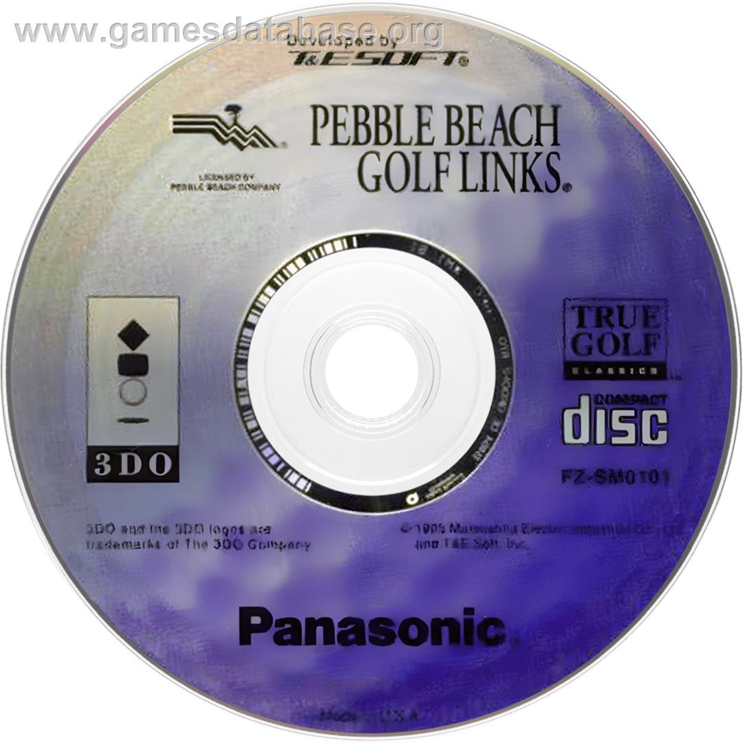 Pebble Beach Golf Links - Panasonic 3DO - Artwork - Cartridge